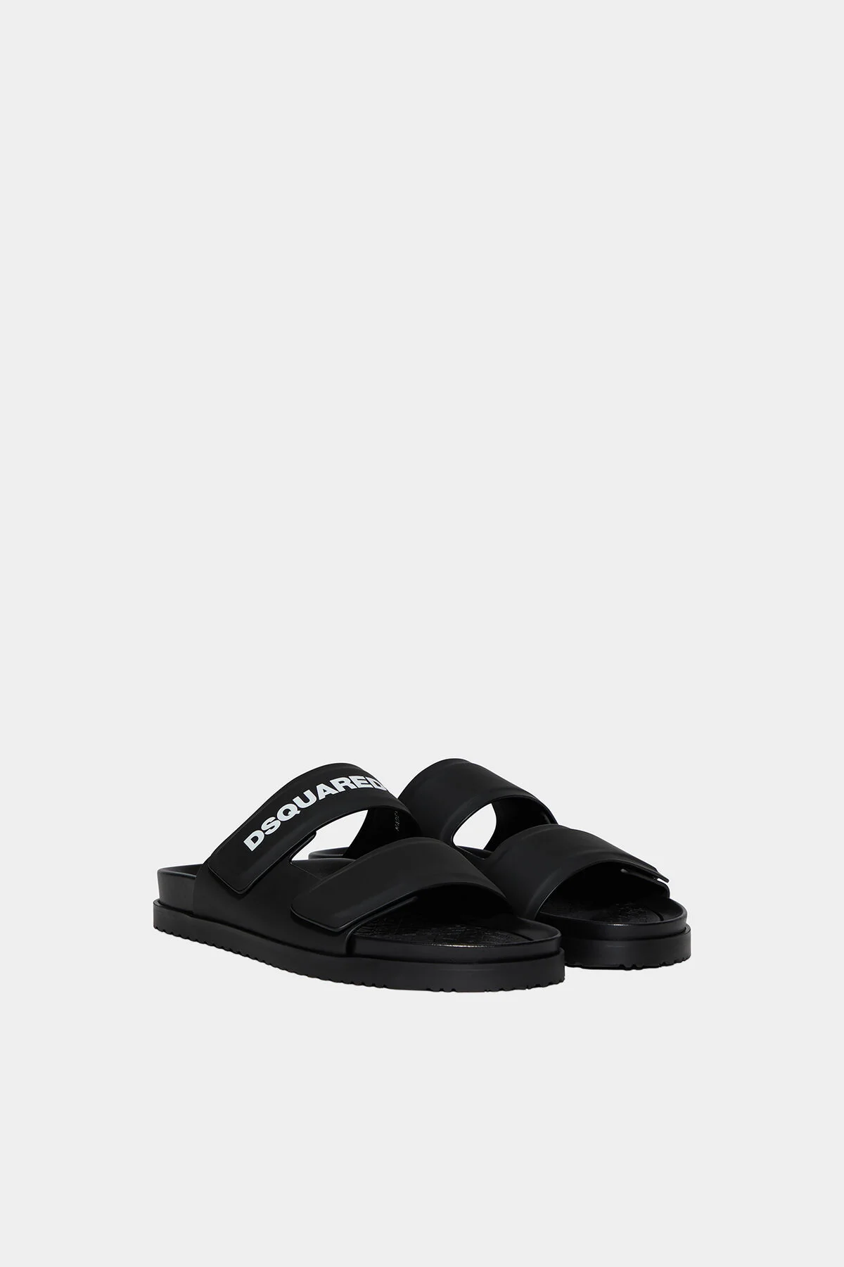 Dsquared2 - Men's Leather Slides With Logo - Image 6