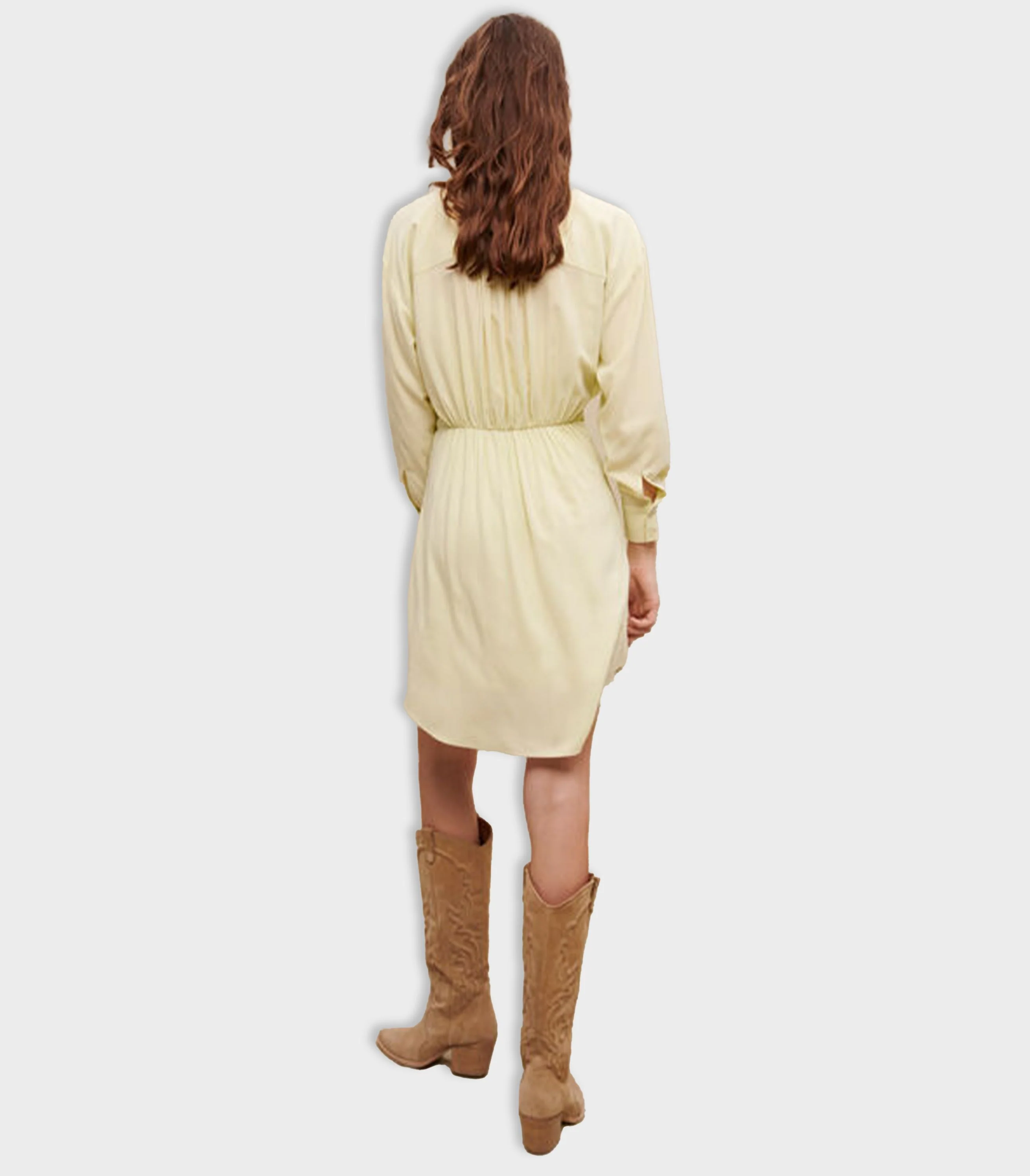 Maje - Tied Shirt Dress - Image 3