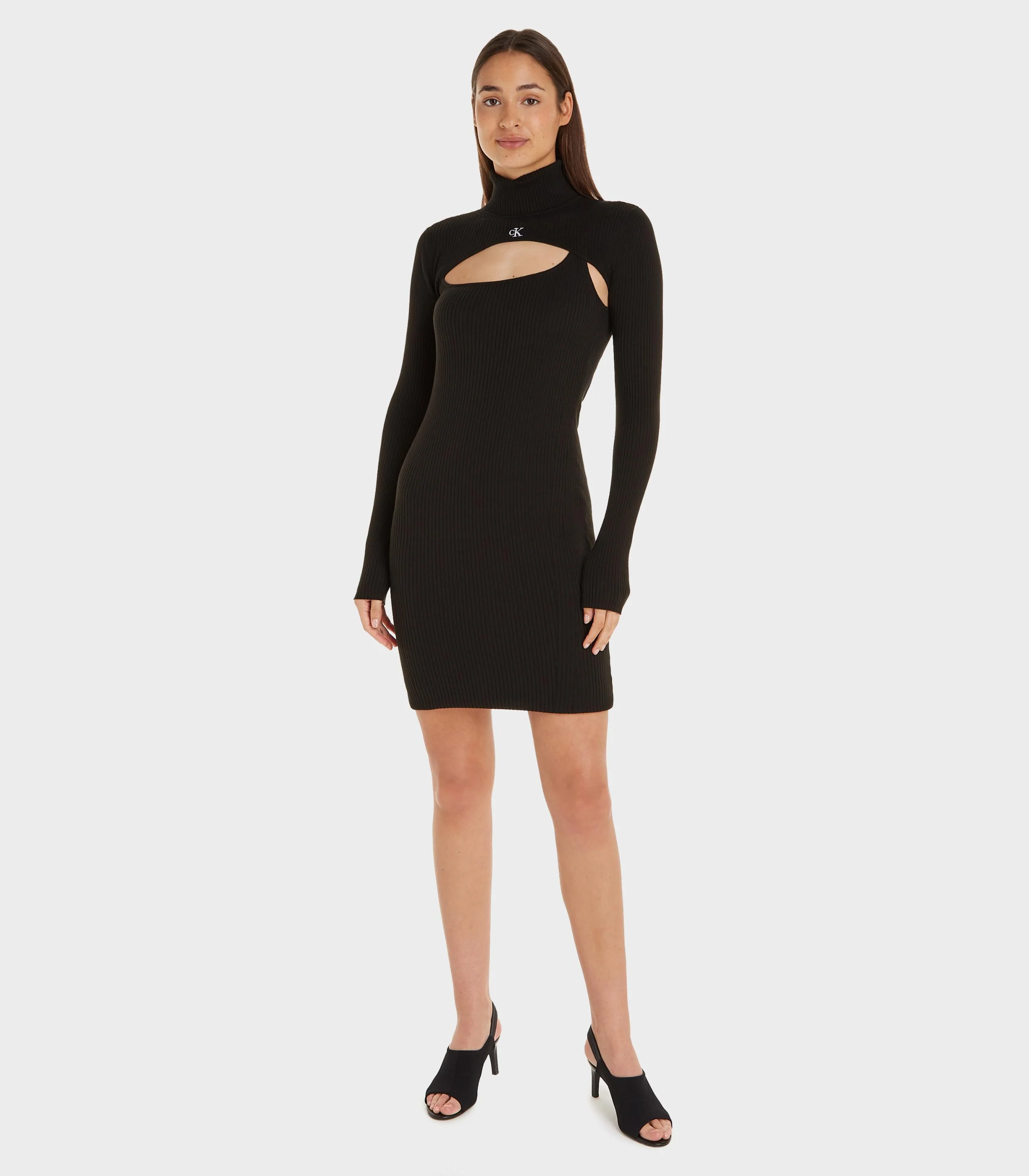 Calvin Klein Jeans - 2 In 1 Tight Sweater Dress - Image 5